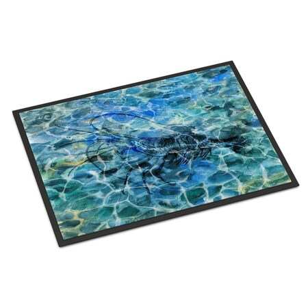 Carolines Treasures 24 x 36 in. Shrimp Under water Indoor or Outdoor Mat BB5359JMAT
